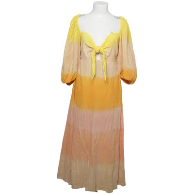 Kjole (Gul, Orange, Pink) fra Sundress Bomuld