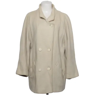 Manteau (Blanc) de Luxus Mohair, Polyamide, Laine