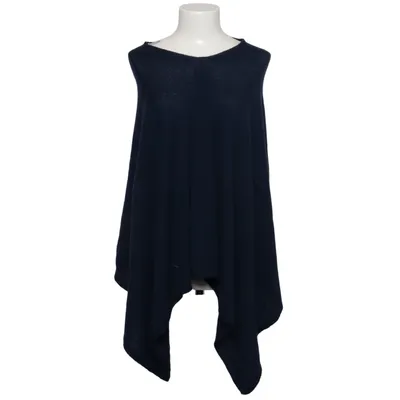 Poncho (Blå) från Maison Cashmere Kashmir