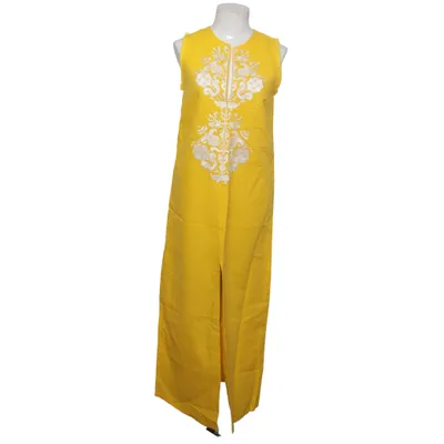 Maxi dress (Yellow, White) from Floryday