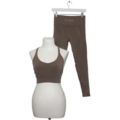 Sportswear set (Brown) from Teveo Elastane, Polyamide