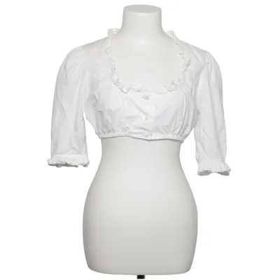 Dirndl blouse (White) from Tostmann Trachten