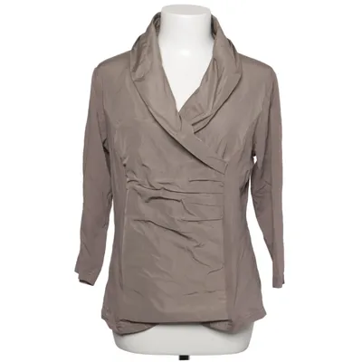 Top (Gray) from Gina Laura Collection Cotton, Elastane, Polyester