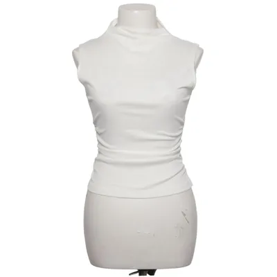 Top (White) from Shein Elastane, Polyester