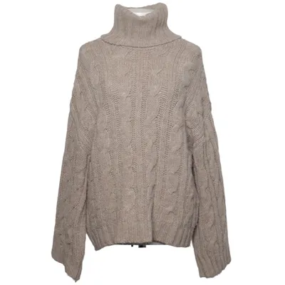 Turtleneck (Beige) from Pull & Bear Acrylic, Polyamide, Polyester