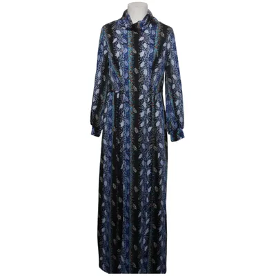 Robe longue (Noir, Bleu, Multicolore) de Gazel Polyester