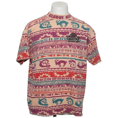 T-shirt (Beige, Multicolored) from Iguana Cotton