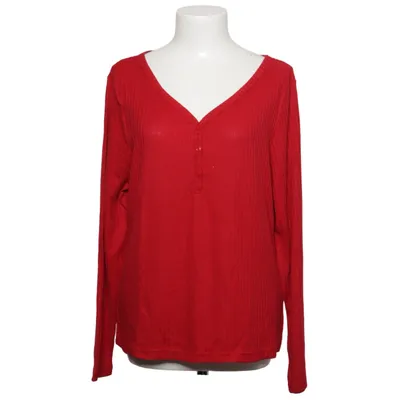 Henley shirt (Rood) van Primark Cares Elastaan, Polyester, Viscose