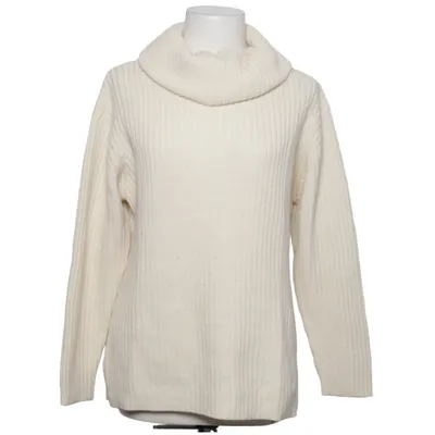 Turtleneck (Hvid) fra Giorgio Akryl, Merinould