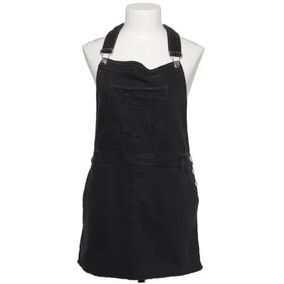 Hängselklänning (Svart) från Mango Denim Bomull