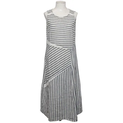 Dress (Blue, White) from Simclan Cotton, Linen