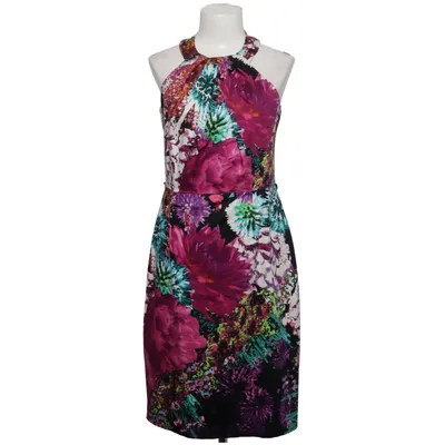 Cocktailjurk (Zwart, Meerkleurig) van Coast Katoen, Elastaan, Polyester