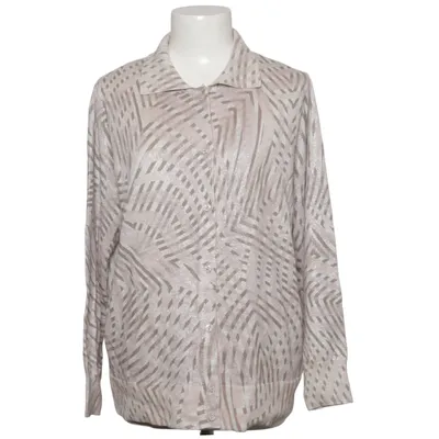 Kofta (Beige, Vit) från Atelier Creation Akryl, Merinoull, Metallfiber, Viskos