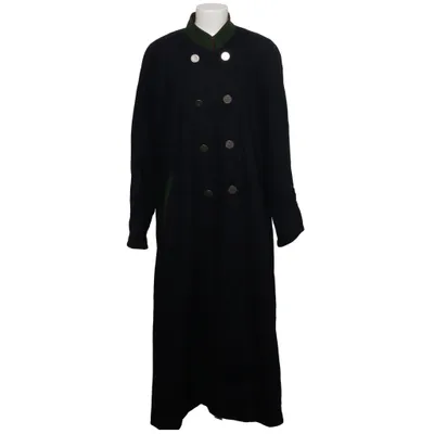 Coat (Blue, Green) from Distler Polyester, Wool