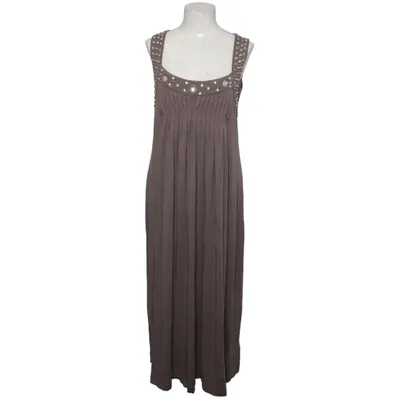 Maxi dress (Brown) from Miss Via Elastane, Viscose