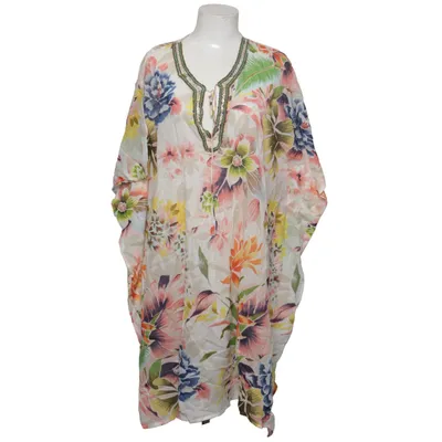 Robe de plage (Blanc, Multicolore) de Achilleas Coton