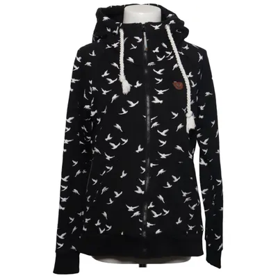 Hoodie (Black, White) from CHOIS Cotton, Polyester