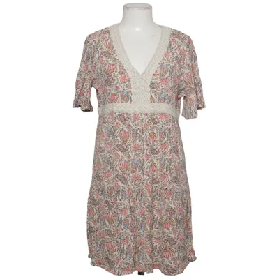 Dress (Beige, Multicolored) from Maison 123 Cotton, Viscose