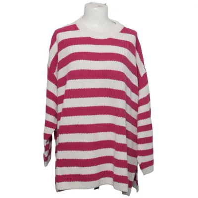 Sweater (Pink, White) from Gina Benotti Acrylic, Cotton