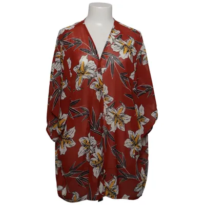Kaftan (Red, White, Multicolored) from Originals Polyester