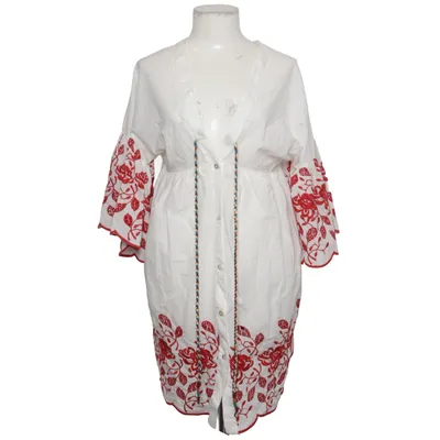 Dress (White, Red) from C'est Monique
