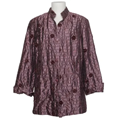 Jakke (Lilla) fra Denim & Co Polyamid, Polyester