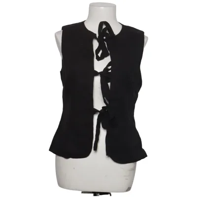 Weste (Schwarz) von Loavies Baumwolle, Leinen, Polyester