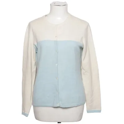Cardigan (Blauw, Beige) Kasjmier