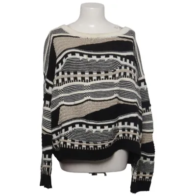 Pull-over (Noir, Blanc, Or) de Les Lèvres Polyester