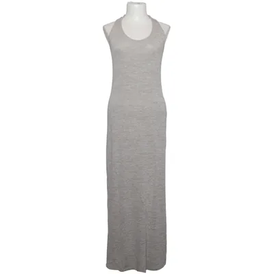 Maxi dress (Gray) from Abercrombie & Fitch Elastane, Polyester, Viscose
