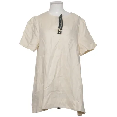 Top (Beige) from VRG GRL Cotton, Linen