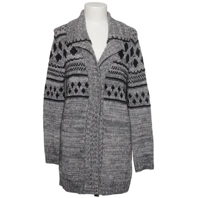 Cardigan (Gray, Black) from Skovhuus Acrylic, Merino wool, Mohair