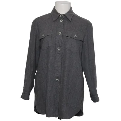 Overshirt (Grijs) van Sissel Acetaat, Wol