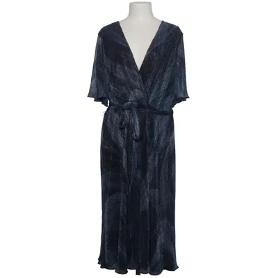 Robe portefeuille (Bleu, Noir) de Swing Curve Élasthane, Fibre métallique, Polyester