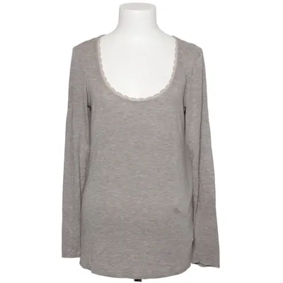 Langærmet t-shirt (Grå) fra Body Akryl, Elastan, Viscose