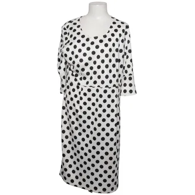 Robe (Noir, Blanc) de Oxiuli Fashion Polyester