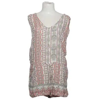 Jumpsuit (White, Multicolored) from Mango Casualwear Viscose