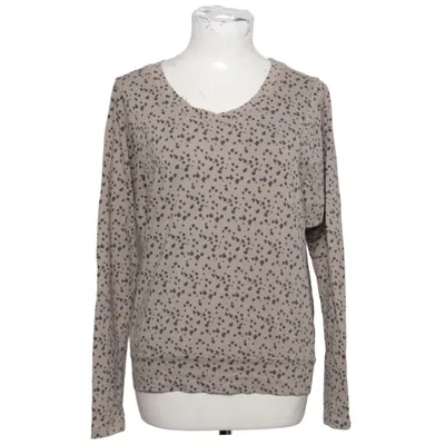 Lange mouwen shirt (Beige, Zwart, Meerkleurig) van House of Lola Katoen, Elastaan