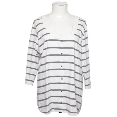Short sleeve shirt (White, Gray) from Mia Linea