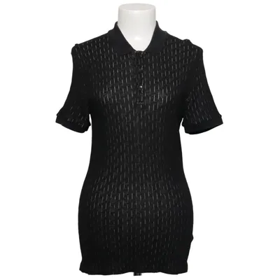 Pikétröja (Svart, Flerfärgad) från Versace Collection Bomull, Viskos