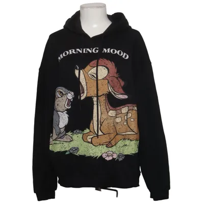 Huvtröja (Svart) från Zara x Disney Bomull, Polyester