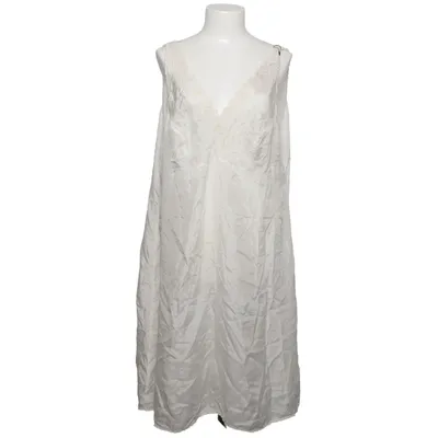 Chemise longue (Blanc) de Panteks Soie