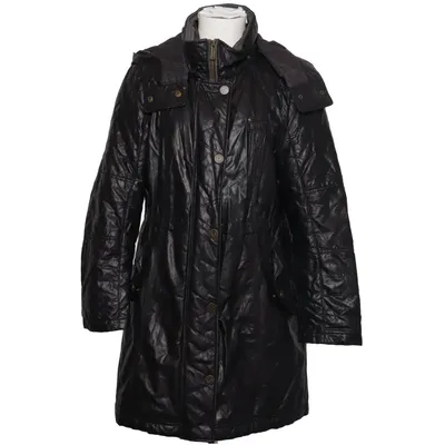 Winterjas (Zwart) van Hettemarks Katoen, Metallvezel, Polyester