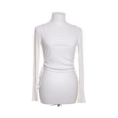 Crop top (Blanc) de NA-KD Élasthane, Viscose