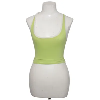 Crop top (Grøn, Hvid) fra Organic Basics