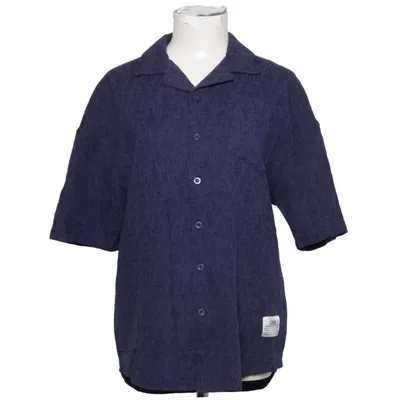 Kortärmad skjorta (Blå, Flerfärgad) från Eskandar Bomull