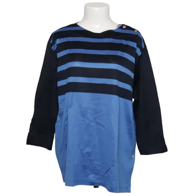 Lange mouwen shirt (Blauw, Zwart) van Lani Katoen