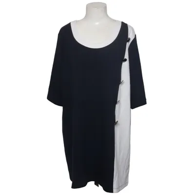 T-shirt (Blå, Hvid) fra Yoek Elastan, Polyester, Viscose