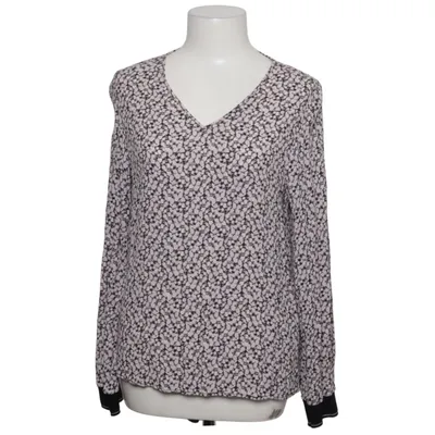Blouse (Purple, Black, White) from Rich & Royal Viscose