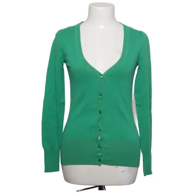 Cardigan (Green) from Talking French Cotton, Elastane, Silk